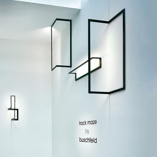 现代风格壁灯 - TRACK MAZE - Buschfeld Design - 室内 / 金属 / 雕塑