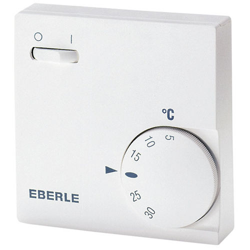 电子温度调节器 - RTR R1W - Eberle Controls - 手动 / 室温 / 壁挂