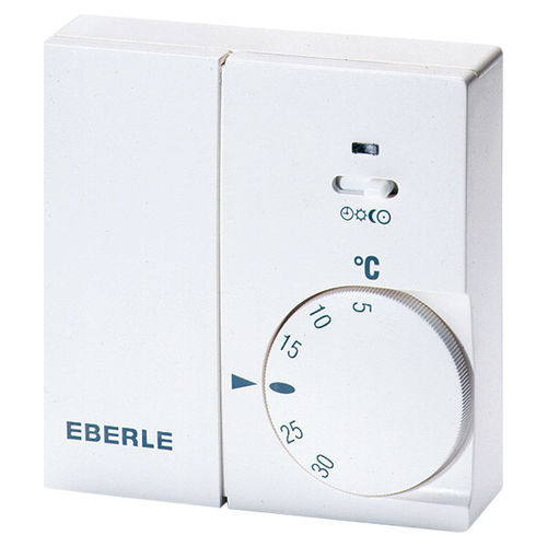 模拟温度调节器 - INSTAT 868-R1 - Eberle Controls - 手动 / 室温 / 供暖