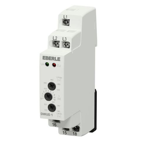 400 VAC机电式继电器 - DWUD 1 - Eberle Controls - NO/NF / 三相 / DIN导轨