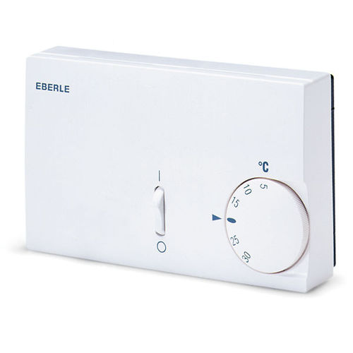 电子温度调节器 - RTR-E 7610 - Eberle Controls - 手动 / 室温 / 供暖