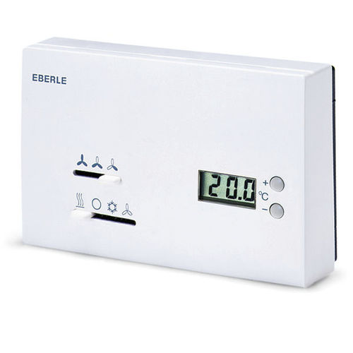 电子温度调节器 - KLR-E 52724 - Eberle Controls - 手动 / 室温 / 供暖