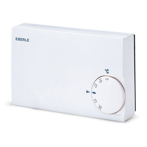 电子温度调节器 - KLR-E 52555 - Eberle Controls - 手动 / 室温 / 供暖