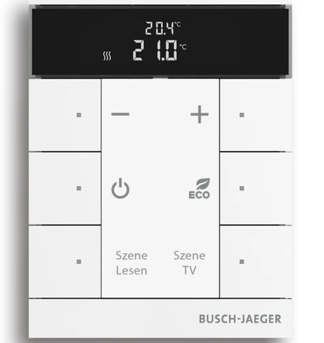 智能家居设备控制键盘 - Tenton® - BUSCH-JAEGER - 用于通风系统 / 门禁 / 用于系统加热