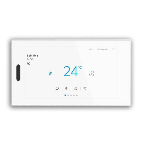 智能家居设备控制键盘 - ROOMTOUCH® 5" - BUSCH-JAEGER - 用于通风系统 / 用于系统加热 / 用于灯具