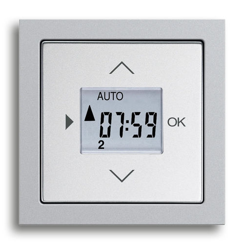 卷帘百叶窗开关 - COMPACT-TIMER - BUSCH-JAEGER - 用于遮光帘 / 自动 / 明装