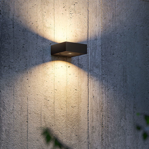 现代风格壁灯 - LUCI CONTROL - IP44 Schmalhorst - 户外 / 铝制 / 玻璃