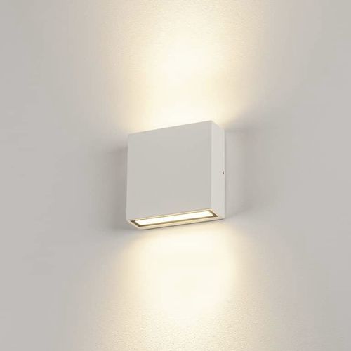 现代风格壁灯 - BIG QUAD UP/DOWN WL - SLV ELEKTRONIK - 户外 / 铝制 / 玻璃