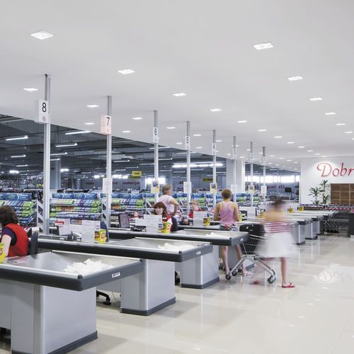 暗装筒灯 - NARRO RV PRO - Intra Lighting d.o.o. - 荧光 / 正方形 / 室内