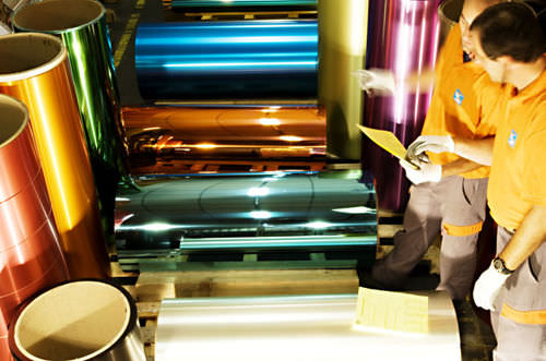 铝面装饰层板 - BANDOXALDECOR - COLOURED PREANODIZED ALUMINIUM - Almeco Group - 抛光