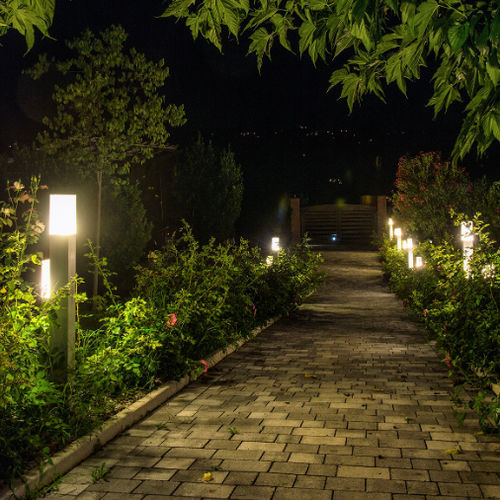 花园灯柱 - LUX EST 85 - Mareco Luce - 现代风格 / 挤压铝材 / 丙烯塑料