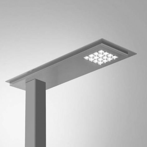 照明旗杆 - SQUARE - LECCOR Leuchten GmbH - 不锈钢 / 粉末涂层钢 / 可定制