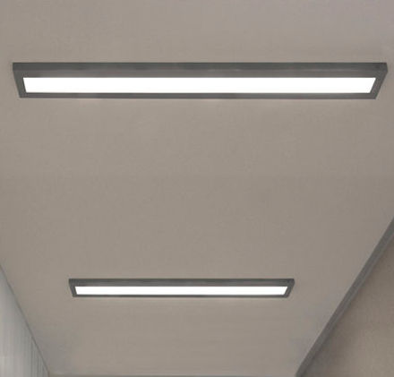 现代风格顶灯 - ANGOLARE TYPE 565/300 - LECCOR Leuchten GmbH - 长方形 / 玻璃 / 铝制
