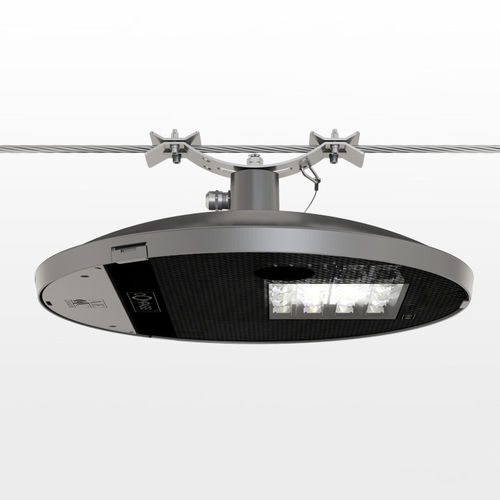 LED式电缆灯 - COMPASS TS - AEC Illuminazione - 圆形 / 不锈钢 / 淬火玻璃