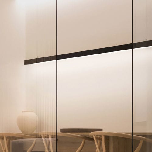 LED式轨道灯 - LINE  - Arkos Light - Oscaluz, - 矩形 / 铝制 / 聚碳酸酯