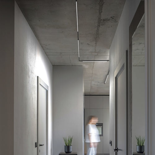 LED式轨道灯 - LINE Micro - Arkos Light - Oscaluz, - 线性 / 铝制 / 聚碳酸酯