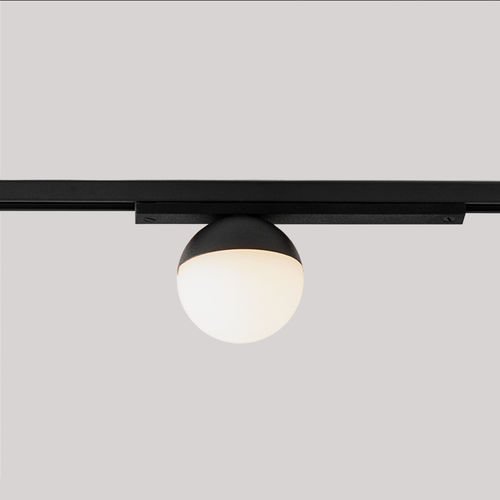 LED式轨道灯 - TINY BALO 60 48V - ONOK LUZ TECNICA - 球形 / 金属 / 商用