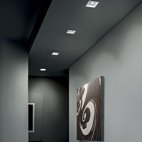 暗装筒灯 - INCASSO_C - LINEA LIGHT GROUP - LED式 / 卤素 / 正方形