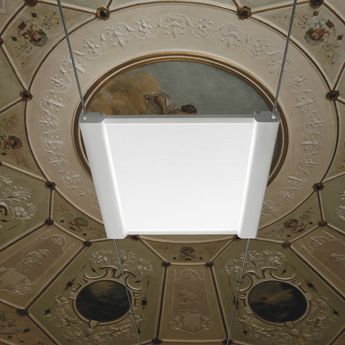 LED式电缆灯 - TRIX-C30 - LINEA LIGHT GROUP - 正方形 / 铝制 / 玻璃