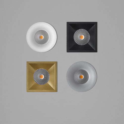 暗装筒灯 - LORO - LINEA LIGHT GROUP - LED式 / 正方形 / IP44