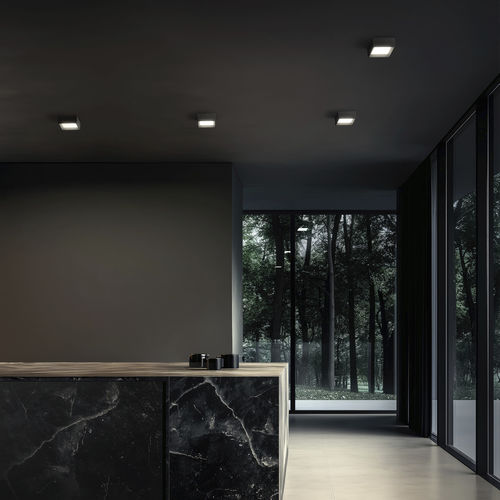 现代风格顶灯 - Tara Mini - LINEA LIGHT GROUP - 正方形 / 铝制 / 聚碳酸酯
