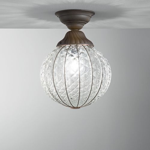 传统风格天花板灯 - SFERA - Siru Lighting - 球形 / 吹制玻璃 / LED式