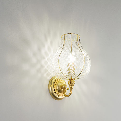 经典风格壁灯 - ODALISCA - Siru Lighting - 室内 / 金属 / 吹制玻璃