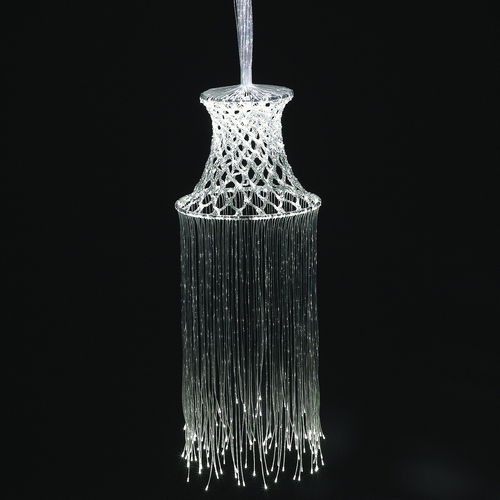 吊灯 - BOBBIN LACE - Quasar Holland - 玻璃纤维 / 现代风格 / 有线