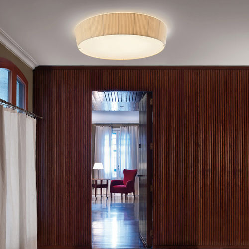 现代风格顶灯 - PLAFONET 95 - BOVER Barcelona - 圆形 / 棉质 / LED式