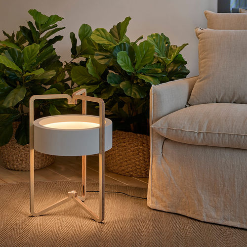 台灯 - VUOTA M/60 - BOVER Barcelona - 钢 / 桦木 / 现代风格