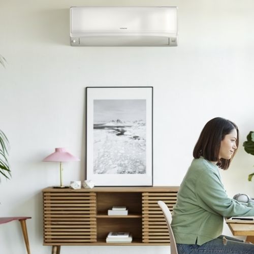 空气/空气热泵 - airHome 600 - HITACHI - 住宅 / 二合一式 / 逆变器