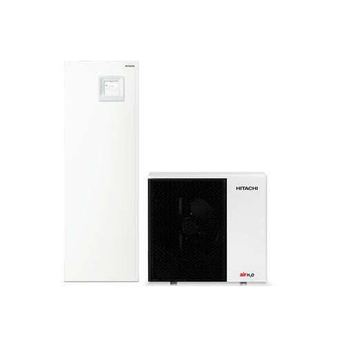 空气/空气热泵 - AIRH2O 600 S COMBI - HITACHI - 住宅 / 户外 / 分体式