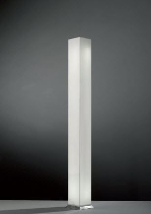 现代风格发光柱 - AQUARIUM: AQF2 - Ateh, spo. - 磨砂不锈钢 / Plexiglas®宝克力 / 荧光灯管