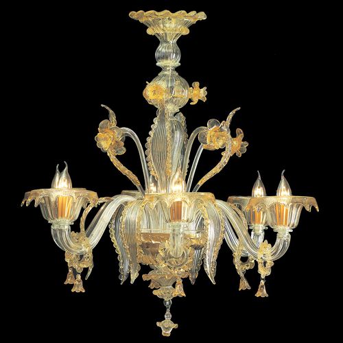 传统风格枝形吊灯 - 6823 - Arte di Murano - 穆拉诺玻璃 / 枝形烛台 / 白炽