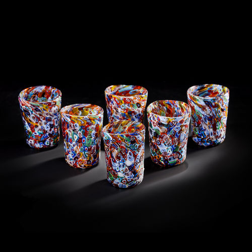 穆拉诺玻璃玻璃杯 - 6066/1/MUR - Arte di Murano - 吹制玻璃 / 商用