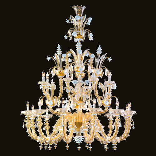 传统风格枝形吊灯 - 8009 - Arte di Murano - 吹制玻璃 / 穆拉诺玻璃 / 商用