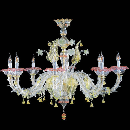 传统风格枝形吊灯 - 7386 - Arte di Murano - 吹制玻璃 / 穆拉诺玻璃 / 12灯泡