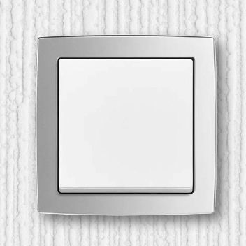 摇摆开关 - solo® - ABB Home and Building Automation - 暗装 / 热塑性塑料 / 铬制