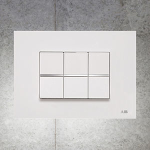 按钮开关 - Zenit Niessen - ABB Home and Building Automation - 暗装 / 多个 / 不锈钢