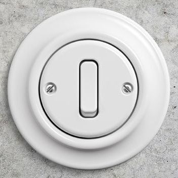摇摆开关 - Decento® - ABB Home and Building Automation - 暗装 / 瓷质 / Retro复古