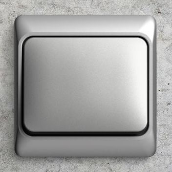 按钮开关 - alpha - ABB Home and Building Automation - 暗装 / 金属 / 现代风格