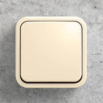 按钮开关 - Busch-Duro 2000® AP - ABB Home and Building Automation - 明装 / 现代风格 / 正方形