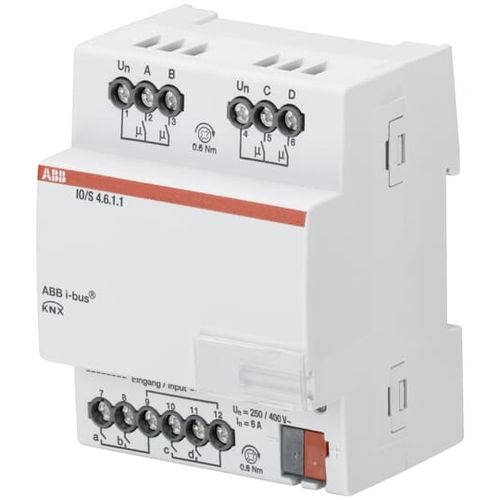 KNX开关驱动器 - IO/S4.6.1.1 - ABB Home and Building Automation - DIN导轨 / 家用 / 室内