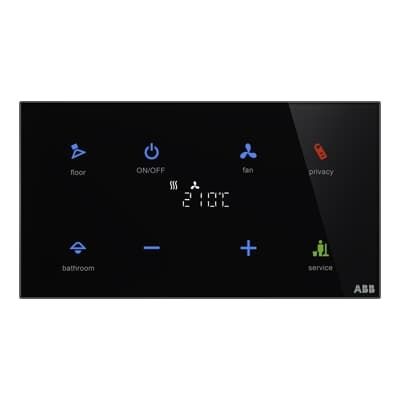 室内装潢智能家居系统 - ABB tacteo® - ABB Home and Building Automation - 供暖 / 安全防护型 / 用于空调