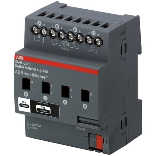 智能家居设备开关驱动器 - SA-M-0.4.1 - ABB Home and Building Automation - DIN导轨 / 家用 / 室内