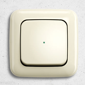 智能家居设备开关 - Busch-Duro 2000® SI - ABB Home and Building Automation - 按钮式开关 / 明装 / 双