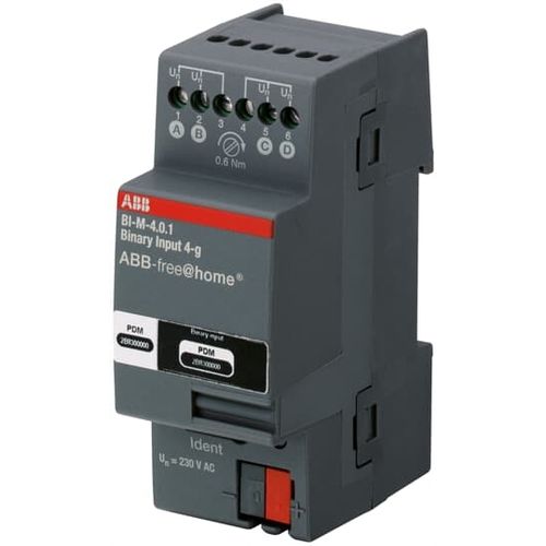 二进制输入式接口模块 - BI-M-4.0.1 - ABB Home and Building Automation - DIN导轨 / IP