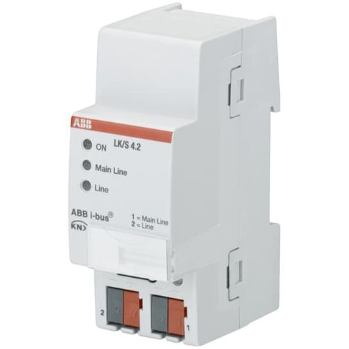 KNX线路耦合器 - LK/S4.2 - ABB Home and Building Automation - DIN导轨