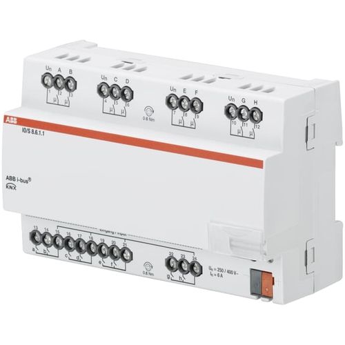 KNX开关驱动器 - IO/S8.6.1.1 - ABB Home and Building Automation - DIN导轨 / 家用 / 室内