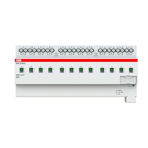 KNX开关驱动器 - SA/S12.16.5.2 - ABB Home and Building Automation - DIN导轨 / 家用 / 室内